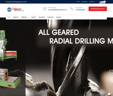 Syndicate Industrial Corporation bench pillar type drilling machine