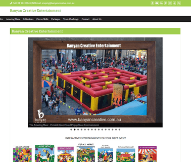 Banyan Creative games portable
