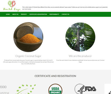 Cv Pondok Daya organic