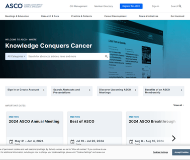 American Society of Clinical Oncology | Asco oncology cancer