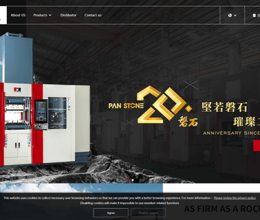 Pan Stone Hydraulic Indus organizing working
