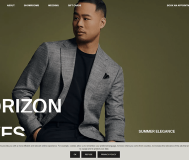 Home - Surmesur tall suits