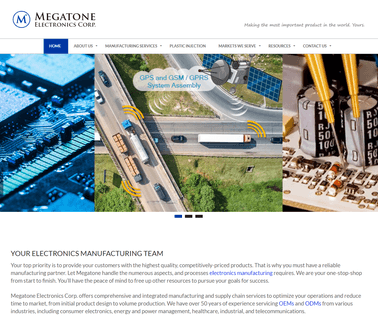 Megatone Electronics Corp specifications