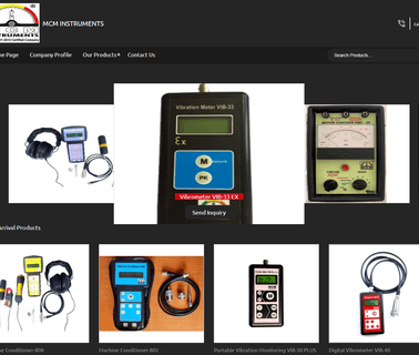 Mcm Instruments bearing vibration equipment