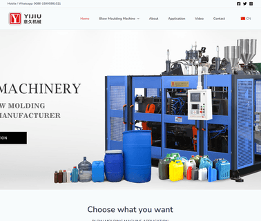 Zhangjiagang Yijiu Machinery bottle moulding machinery