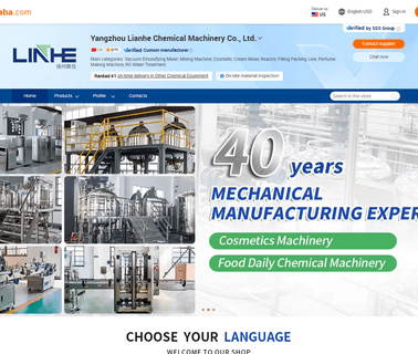 Yangzhou Lianhe Chemical Machinery chemical filling line