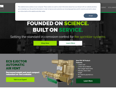 Fire Sprinkler System Corrosion Control Solutions Ecs vents solutions