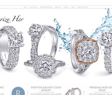 Coast Diamond designs engagement rings