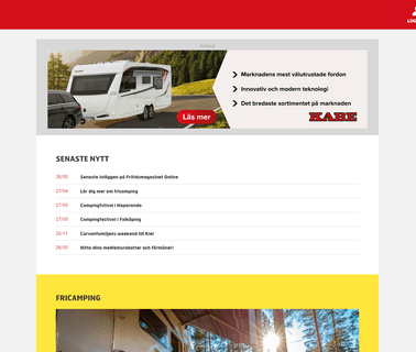 Caravan Club of Sweden caravan
