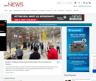 The Air Conditioning, Heating & Refrigeration News hvacr