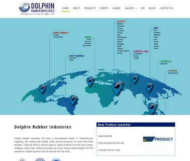 Dolphin Rubber Industries hollow rubber