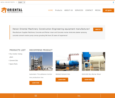 Henan Oriental Construction Machinery dry engine