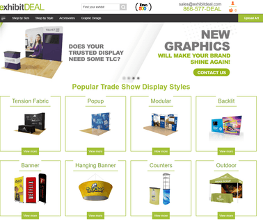 Trade Show Displays, Pop Up Exhibi banner best