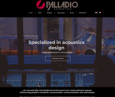 Palladio Acoustics Srl specific sound