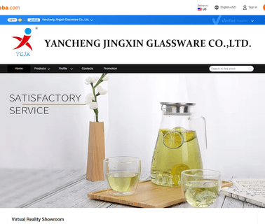 Yancheng Jingxin Glassware glass white lamp