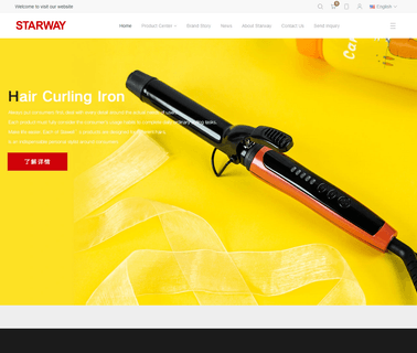 Zhejiang Starway Electric straighteners