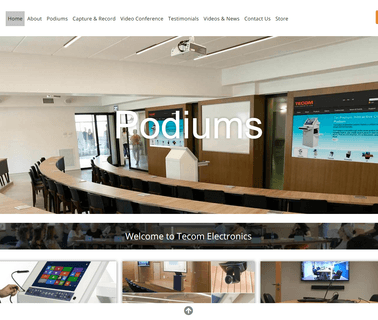 Infocomm 2014: Tecom Electronics, Ltd: Profile life panels