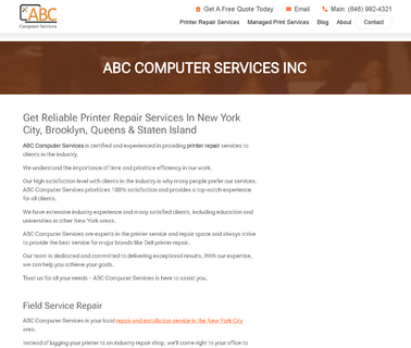 Abc Computer Services - Productivity Sold Here - the Next Level here hardware