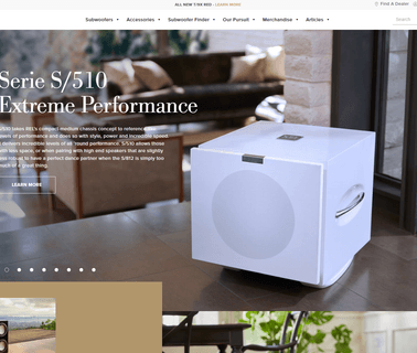 Rel Acoustics for subwoofers