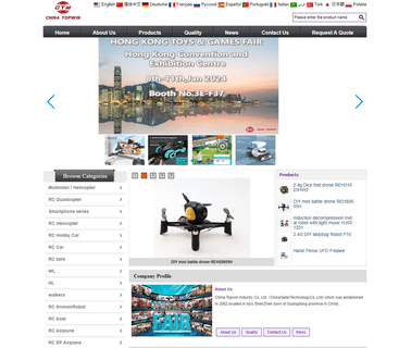 China Topwin Industry helicopters toy