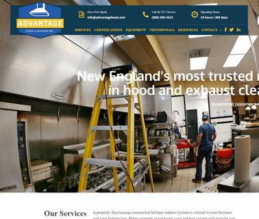 Commercial Kitchen Exhaust Cleaning; Fan Repair grease kitchen