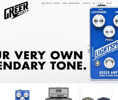 Handmade Guitar Pedals & Amps From Athens, Ga style construction