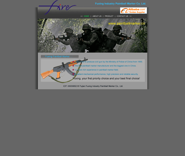 Fujian Fuxing Industry Paintball Marker airguns paintball