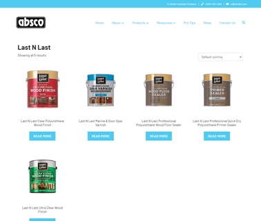 Absolute Coatings Inc. stain oil