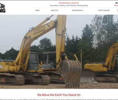 Terrys Excavating Service Excavator Milwaukee Wisconsin basement contractor