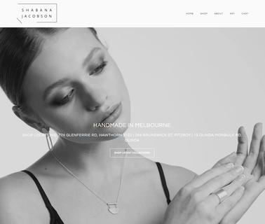 Shabana Jacobson Jewellery brass shops