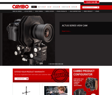 Cambo Fotografische Industrie Bv large format photography