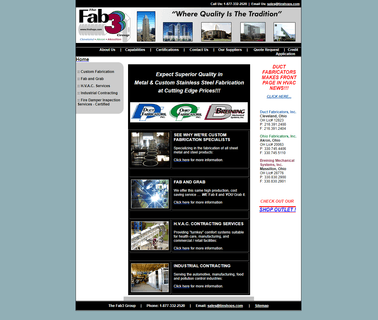 Welcome to Fab 3 Group  build small