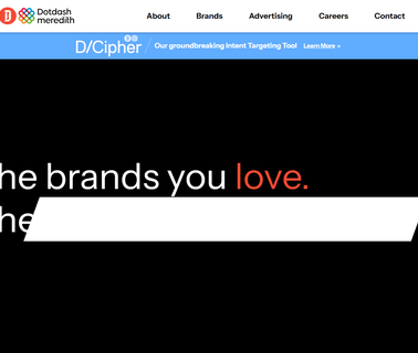 Meredith Corporation brands agents food beverage