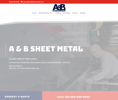A & B Sheetmetal Works Build the Way You Want it – Architectural lead way