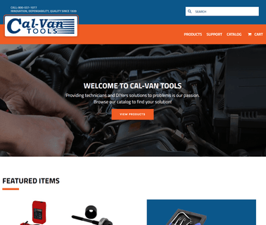 Cal-Van Tools Inc. guns light