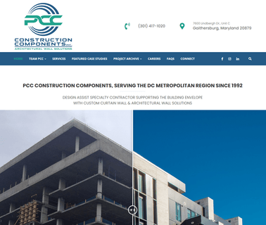 Pcc Construction Components screening glass