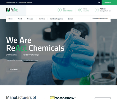 Tomorrow Chemicals - Commercial Industrial Cleaning Products environment free