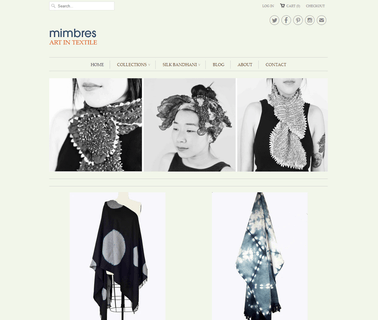 Mimbres Art in Textile dye wool