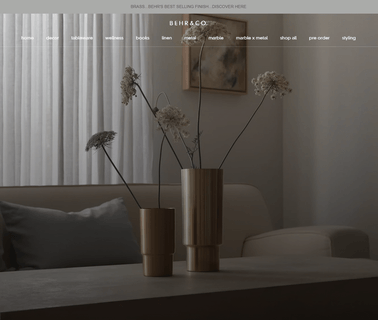 B E H R & C O. style clean