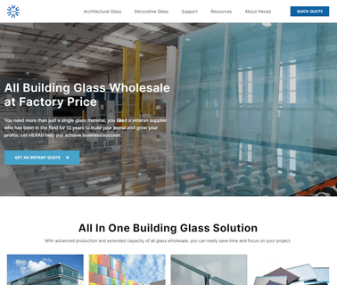 Hexad Glass aluminium coating sheet