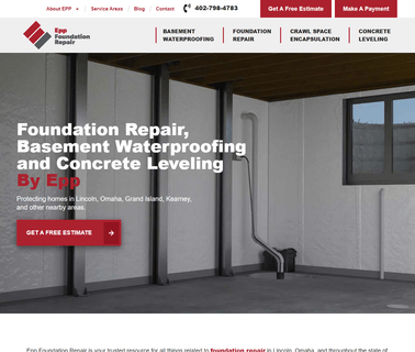 Foundation Repair From Epp Concrete We Fix Basements basement waterproofing