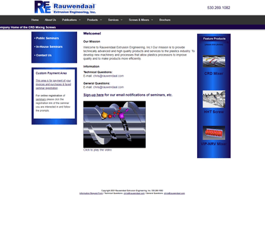 Rauwendaal Extrusion Engineering cylinders non