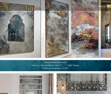 Mirror-Tique artwork home accessories