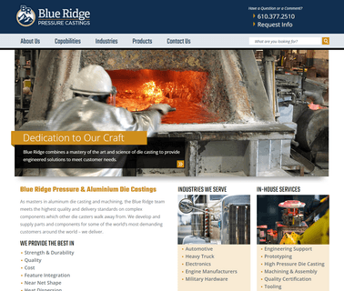 Aluminum Die Castings – Blue Ridge Pressure Castings castings housings
