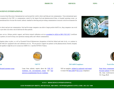 Bioscience International aerosol air