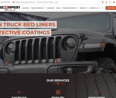 Scorpion Coatings tint