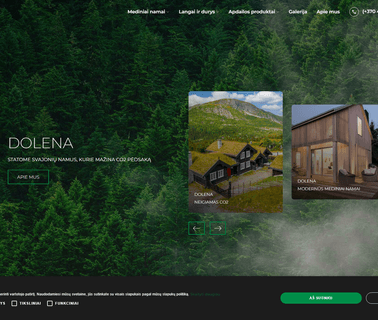 Dolena Log Houses, Uab house timber