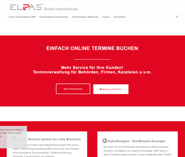 Elpas Ag International Aufrufanlagen large led displays