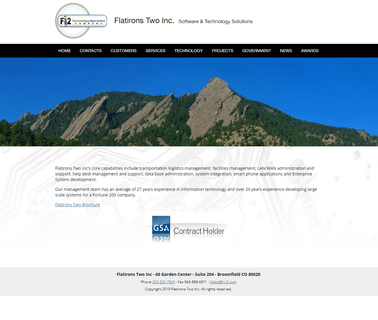 Welcome to Flatirons Two  management consulting businesses