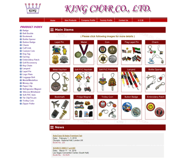 King Char wristband badge